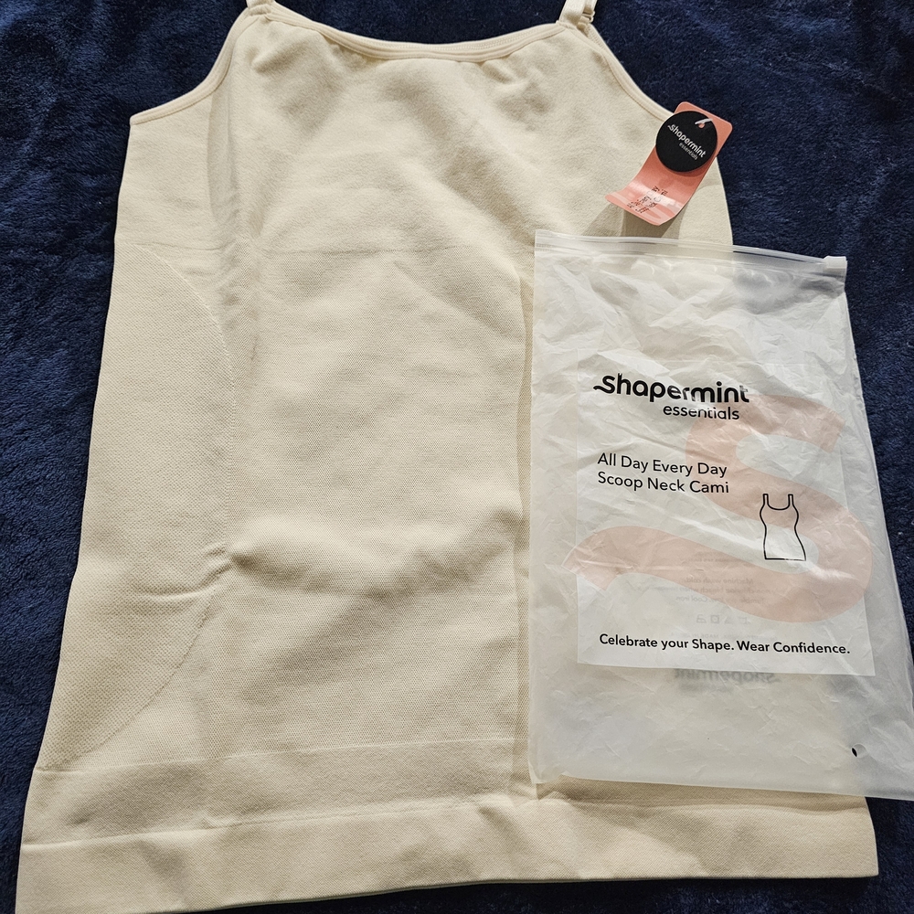 Shapermint Essentials Beige Shapewear Cami